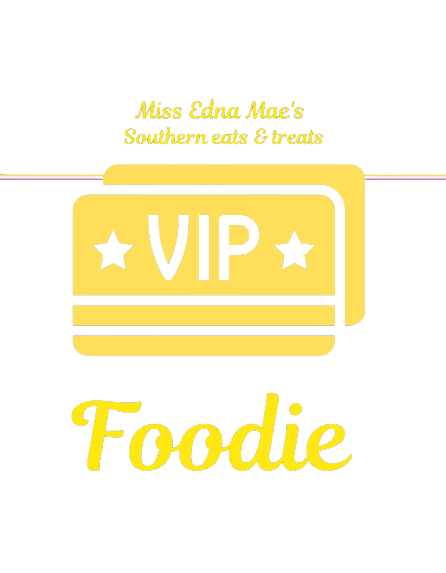 Miss Edna Mae's apparel vibes-Vip Foodie - Image 2